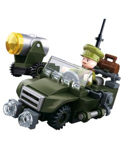 Sluban   B0678B (WWII Allied Jeep) 1