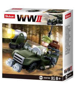 Sluban   B0678B (WWII Allied Jeep) 2