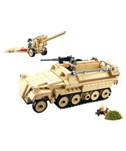 Sluban   B0695 (WWII German Half Track) 1