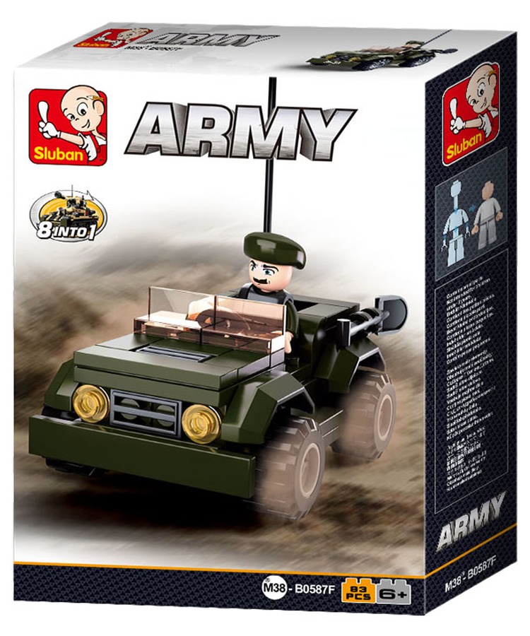 Sluban B0587F (Jeep) 2