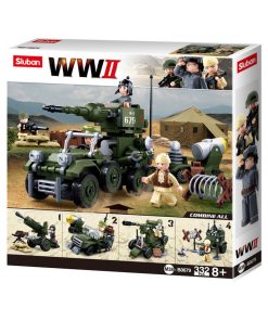 Sluban   B0679 (WWII 4 in 1 Set) 2