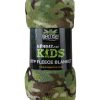 Kids Fleece Blanket BTP Camo 1