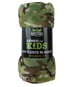 Kids Fleece Blanket   BTP Camo 1