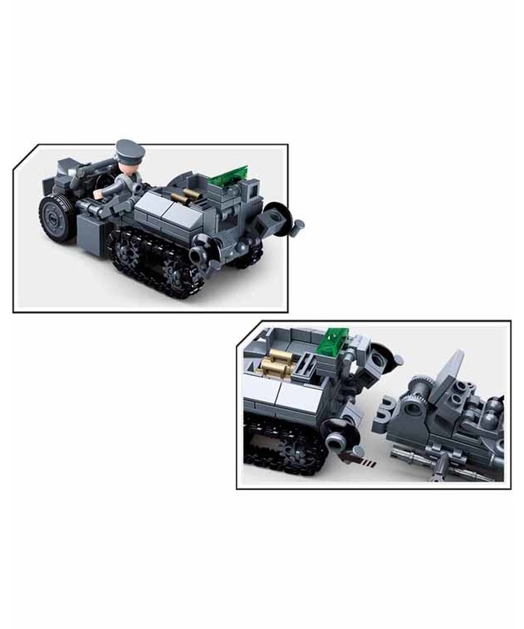 Sluban B0681 (German 4 into 1 set) 3