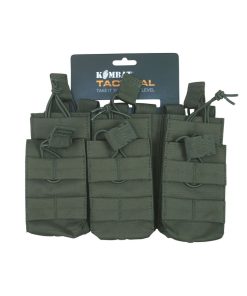 Triple Duo Mag Pouch   Olive Green 3