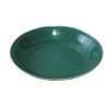 Deluxe ENAMEL SOUP PLATE    Green 1