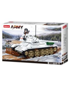 Sluban   B0978 (Medium Tank   White) 4