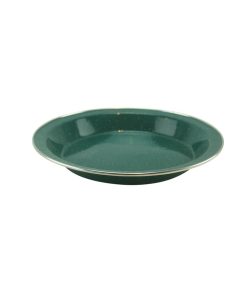 Deluxe ENAMEL Plate   LARGE   Green 1
