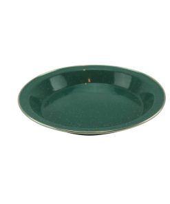 Deluxe ENAMEL Plate   LARGE   Green 2