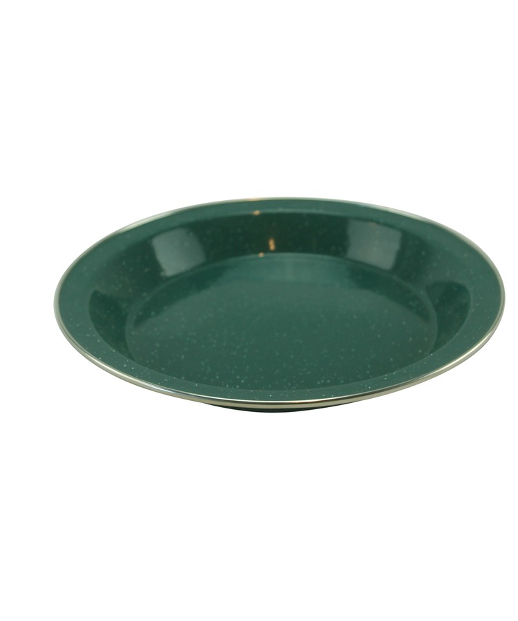 Deluxe ENAMEL Plate LARGE Green 2