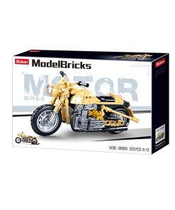 Sluban   B0959 (Military Motorcycle) 4