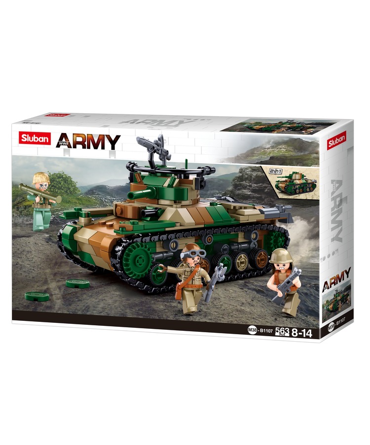 Sluban B1107 (Type 97 Tank) 3