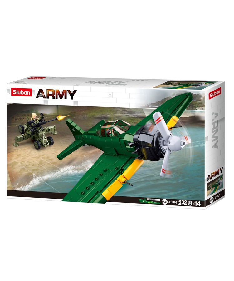 Sluban B1108 (A6M Zero) 3