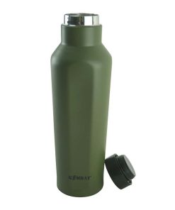 Stainless Steel Military Water Bottle   Olive Green 1