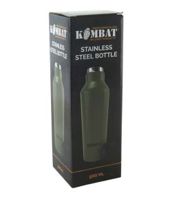 Stainless Steel Military Water Bottle Olive Green 4