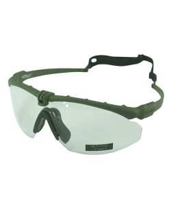 Ranger Glasses   Olive Green    Clear Lens 1
