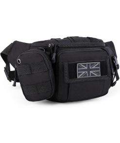 Delta Waist Bag   Black 1