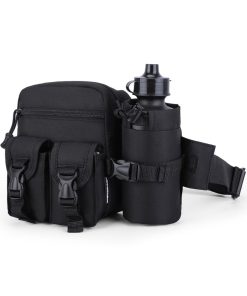 Pioneer Waist Bag + Bottle   Black 4