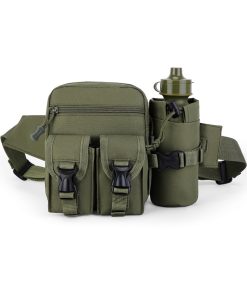 Pioneer Waist Bag + Bottle   Olive Green 2