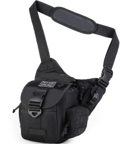 Multifunction Sling Bag   Black 1