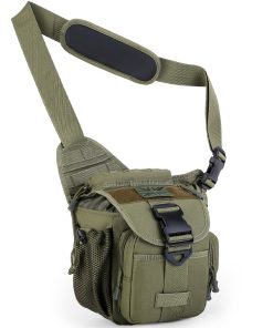 Multifunction Sling Bag   Olive Green 4