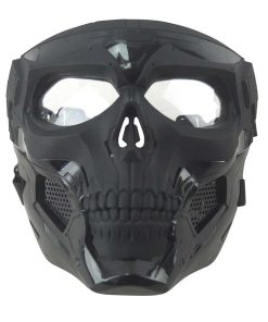 Skull Messenger Mask   Black 1