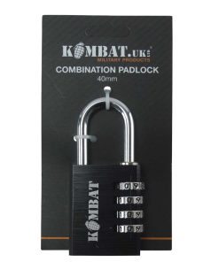 Combination padlock  40mm   Black 3