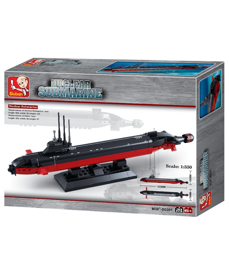 Sluban B0391 ( Nuclear Submarine) 2