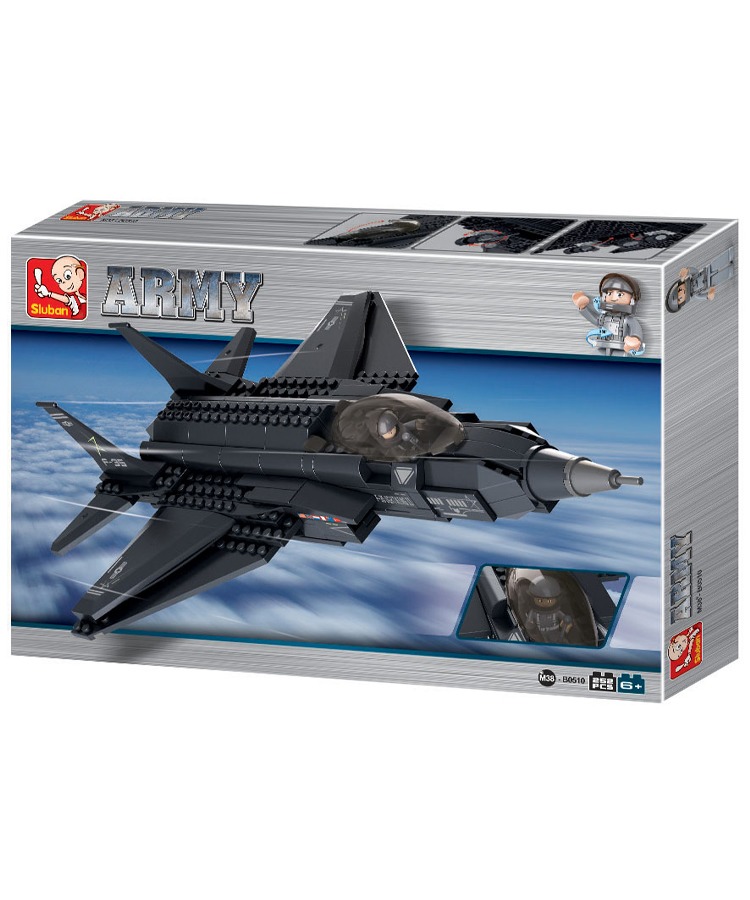 Sluban B0510 ( Fighter Jet ) 2