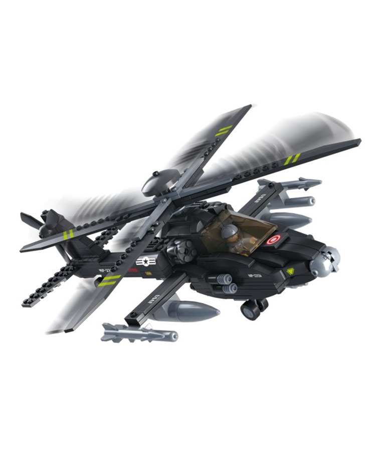 Sluban B0511 ( Apache Helicopter ) 1