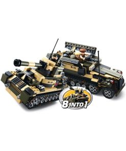 Sluban   B0587 ( Army 8 into 1 set Display Box ) 1