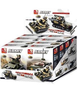 Sluban   B0587 ( Army 8 into 1 set Display Box ) 2