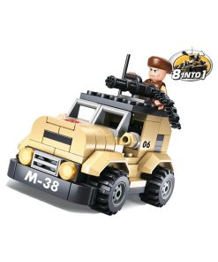 Sluban   B0587A ( Army Patrol Car ) 1