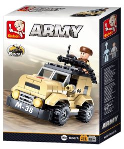 Sluban   B0587A ( Army Patrol Car ) 2