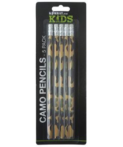 Camo Pencils   Pack of 5 2