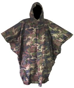 Ranger Ponchos   US Woodland Camo 1