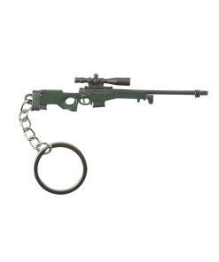 KOMK-001   Olive Green Sniper Rifle Keyring 2