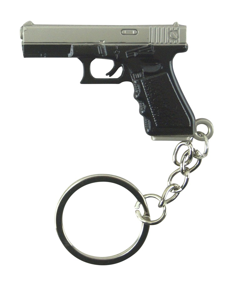 KOMK-013 Police Pistol Keyring 1