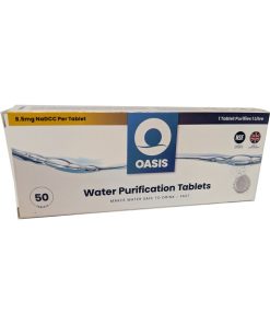 Water Purification Tablets   Pack of 50 Tablets 1