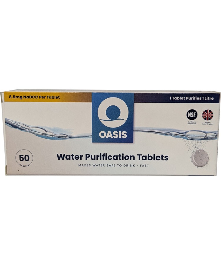 Water Purification Tablets Pack of 50 Tablets 4