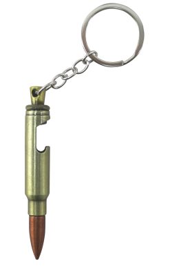 KOMK-018 Bullet Bottle Opener Keyring 1