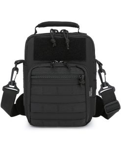 Hex   Stop  Explorer Shoulder Bag   Black 2