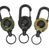 Heavy Duty Retractable Carabiner Black 1