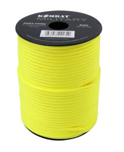 Paracord   100m Reel   Neon Yellow 1