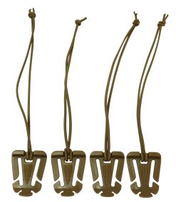Molle Bungee Retainers   Coyote 2