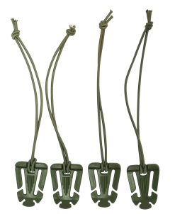 Molle Bungee Retainers   Olive Green 2