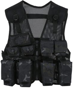 Kids Assault Vest   BTP Black 1