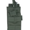Single Duo Mag Pouch   Olive Green 1