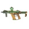 KWA IRIS-4 Custom P90 AEG submachine gun – left-side full view with red dot sight