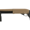 Golden Eagle M870 Tri Shot Gas Shotgun Short Tan airsoft